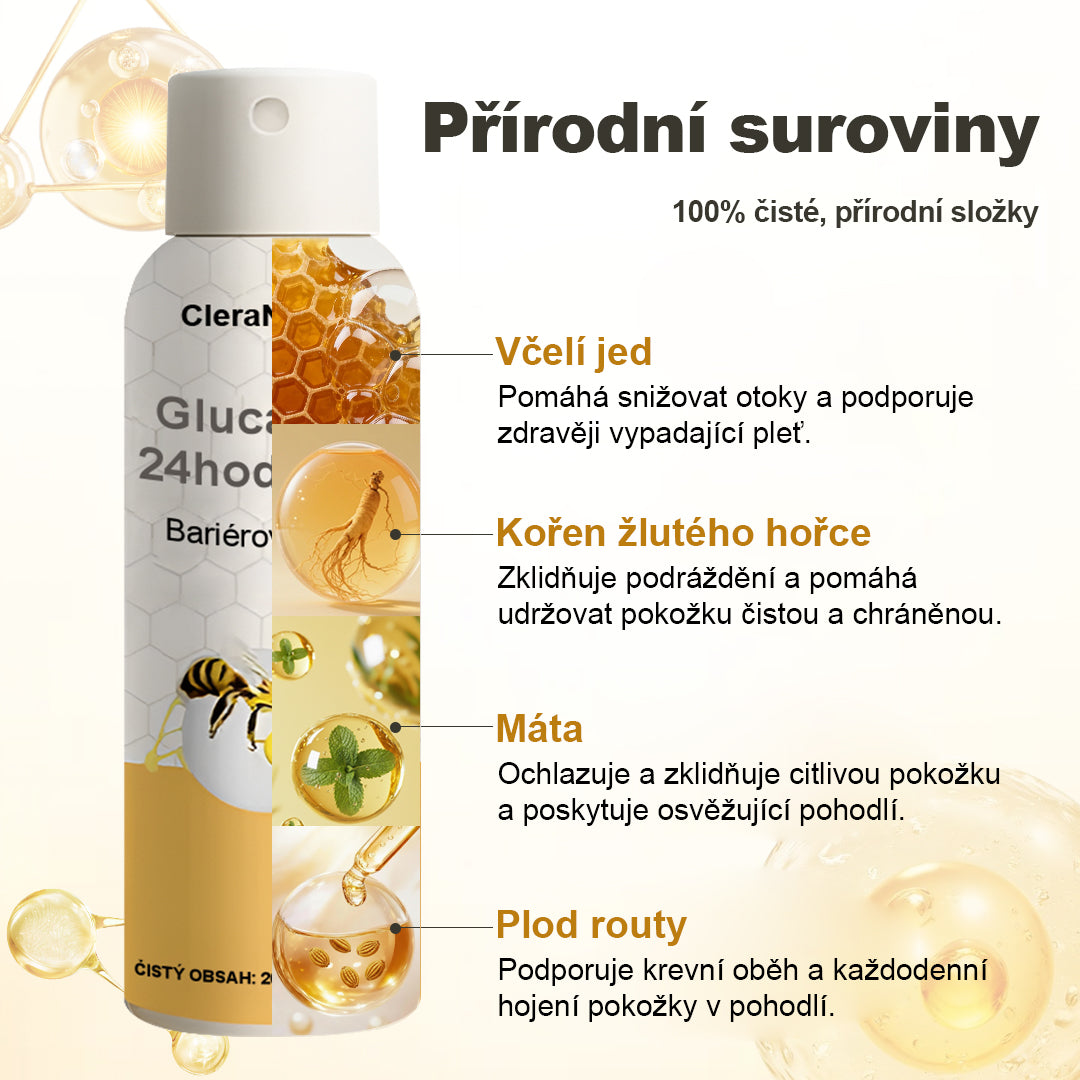 CleraNaure® GlucaVeil 24H Ochranný sprej na nohy