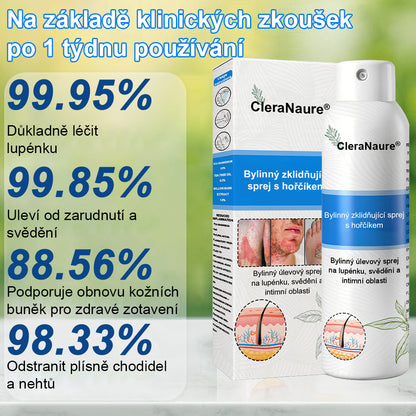 ⚠️🫧CleraNature® Hořčíkový Sprej – Rychlá Úleva pro Svědící, Červenou a Citlivou Pokožku (Dokonce i Intimní Oblasti)