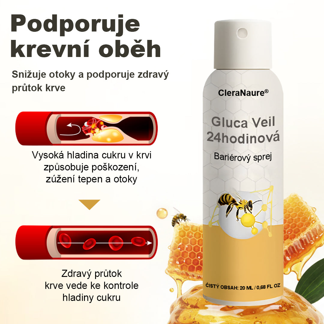 CleraNaure® GlucaVeil 24H Ochranný sprej na nohy