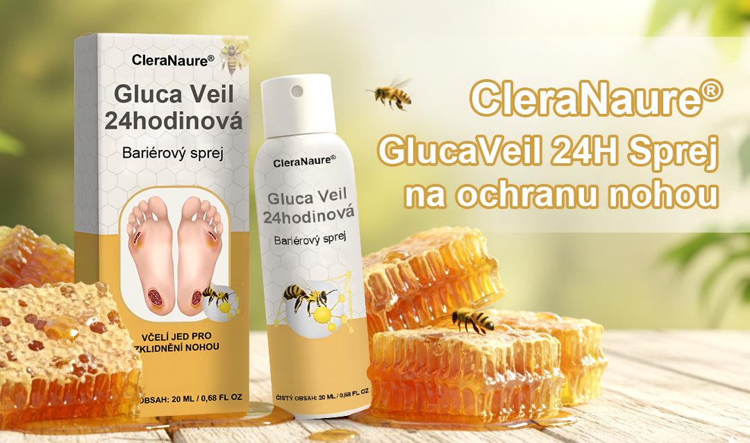 CleraNaure® GlucaVeil 24H Ochranný sprej na nohy