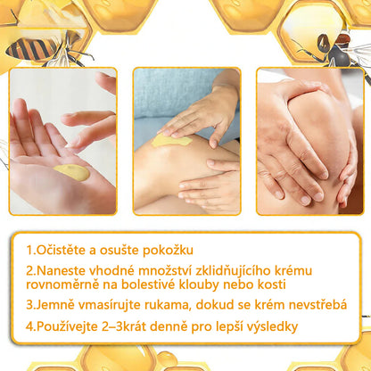 CleraNaure® Krém s včelím jedem pro úlevu od bolesti a hojení kostí 🎉🎉 (speciálně pro seniory)
