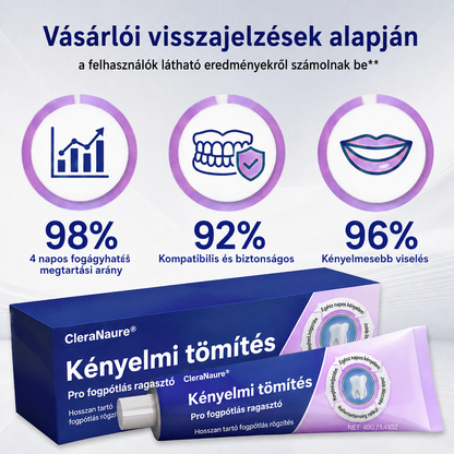 CleraNaure® Comfort Seal Pro Fogsor Ragasztó✅