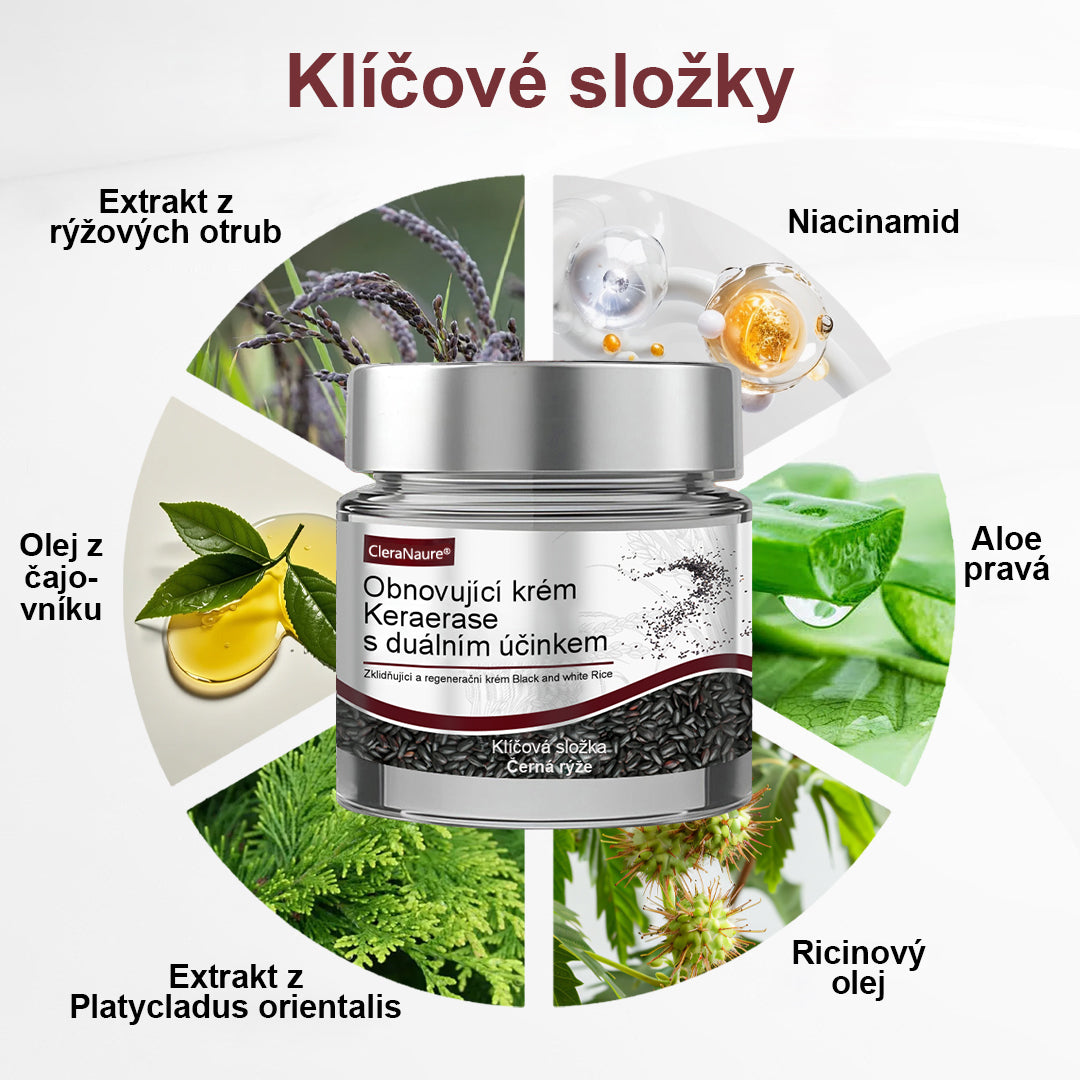 ⭐🔥Oficiální obchod👨‍⚕️ CleraNaure® KeraErase - Krém s dvojitým účinkem pro obnovu pokožky 👨‍⚕️ (Obnova s dvojím účinkem – zjemňuje vyvýšené hrbolky a odbourává hluboké nahromadění keratinu bez kyselin a podráždění)