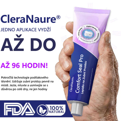 🔥🔥  KORLÁTOZOTT KÜLÖNLEGES AJÁNLAT 🦷 CleraNaure® Comfort Seal Pro Fogsor Ragasztó 🦷💜 FDA Tanúsítvánnyal🔥🔥🔥