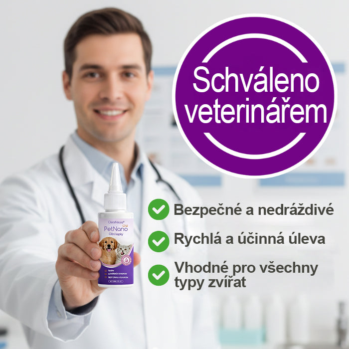 CleraNaure® PetNano oční kapky