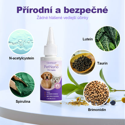 CleraNaure® PetNano oční kapky