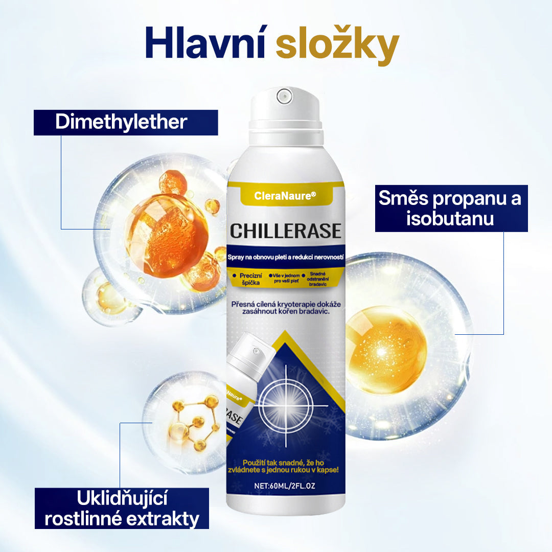 CleraNaure® ChillErase sprej na obnovu hrbolků