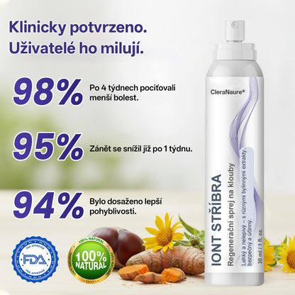 CleraNature® Stříbrný iontový sprej pro klouby💕💕💕