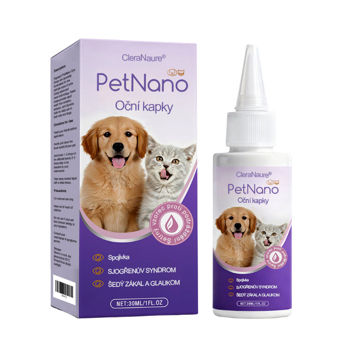 CleraNaure® PetNano oční kapky