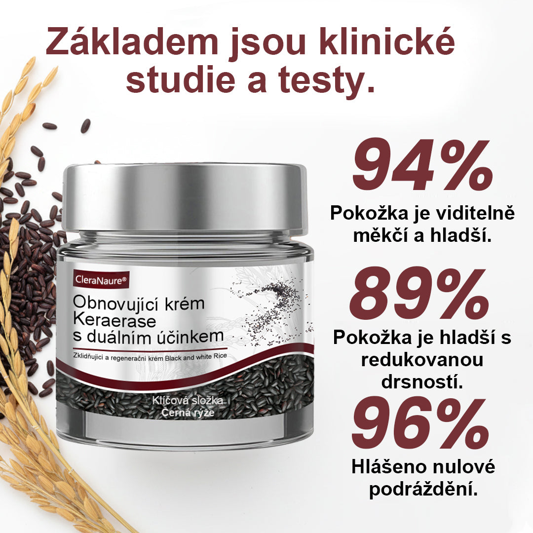 ⭐🔥Oficiální obchod👨‍⚕️ CleraNaure® KeraErase - Krém s dvojitým účinkem pro obnovu pokožky 👨‍⚕️ (Obnova s dvojím účinkem – zjemňuje vyvýšené hrbolky a odbourává hluboké nahromadění keratinu bez kyselin a podráždění)