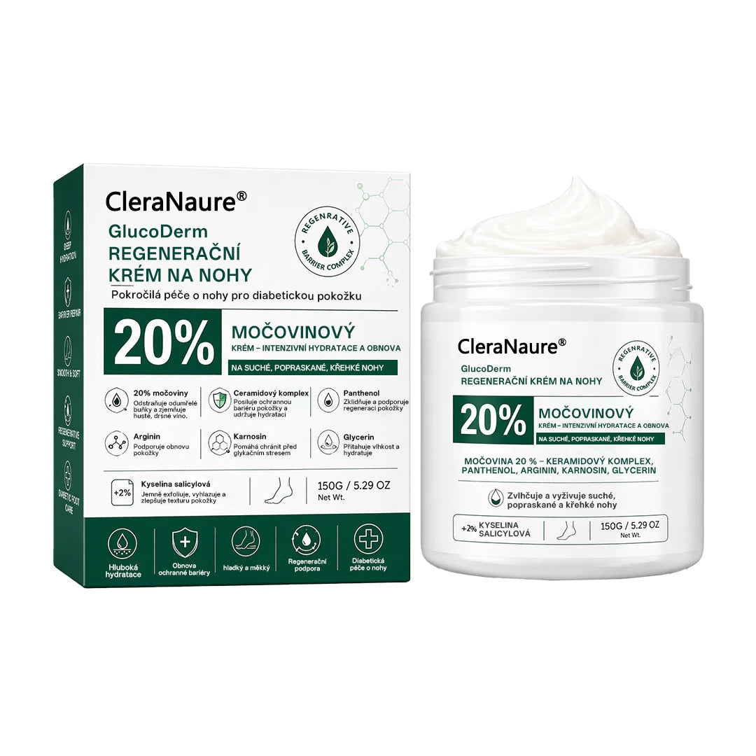 CleraNaure®GlucoDerm Regeneráló Lábkrém