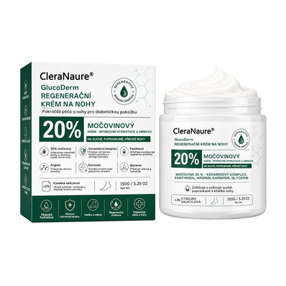 CleraNaure®GlucoDerm Regeneráló Lábkrém