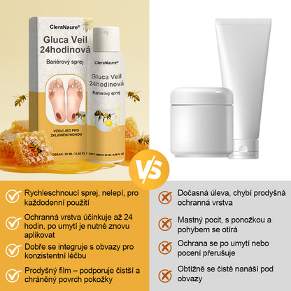 CleraNaure® GlucaVeil 24H Ochranný sprej na nohy