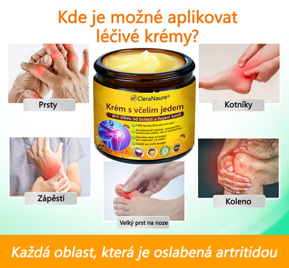 CleraNaure® Krém s včelím jedem pro úlevu od bolesti a hojení kostí 🎉🎉 (speciálně pro seniory)