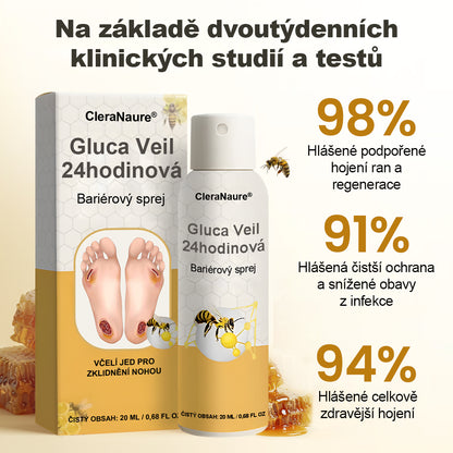 CleraNaure® GlucaVeil 24H Ochranný sprej na nohy